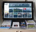 TI Infopoint Interaktiv Indoor mit Tischstandfuß